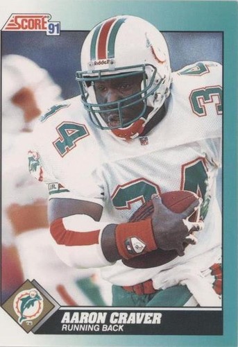 1991 Score Rookie & Traded Aaron Craver #110T