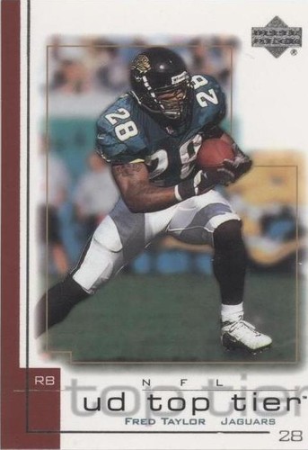 2001 Upper Deck UD Top Tier Fred Taylor #77