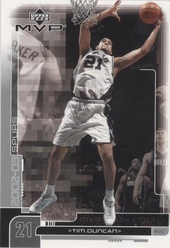 2002-03 Upper Deck MVP - Tim Duncan #157