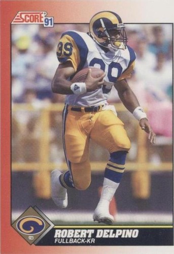 1991 Score Robert Delpino #155