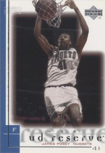 2000-01 Upper Deck Reserve - James Posey #20