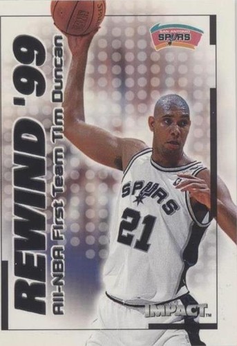 1999-00 Skybox Impact - Tim Duncan #16 RN