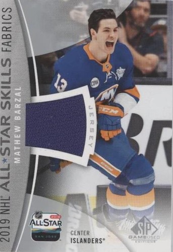 2019-20 Upper Deck SP Game Used - Mathew Barzal #AS-MB