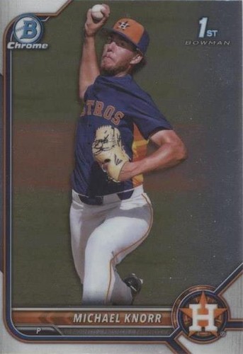2022 Bowman Draft - Michael Knorr #BDC-120