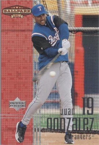 2002 Upper Deck Ballpark Idols - Juan González #51