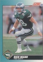 1991 Score Rookie & Traded Rich Miano #25T