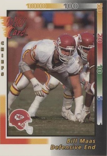 1992 Wild Card Bill Maas #81
