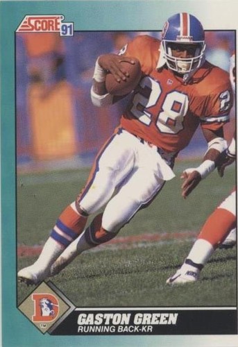 1991 Score Rookie & Traded Gaston Green #5T