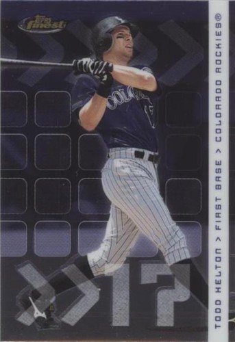 2002 Topps Finest - Todd Helton #78