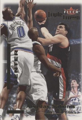 2000-01 Fleer Triple Crown - Arvydas Sabonis #234