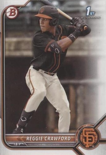 2022 Bowman Draft - Reggie Crawford #BD-33