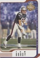 2002 Fleer Focus Jersey Edition Tom Brady #1