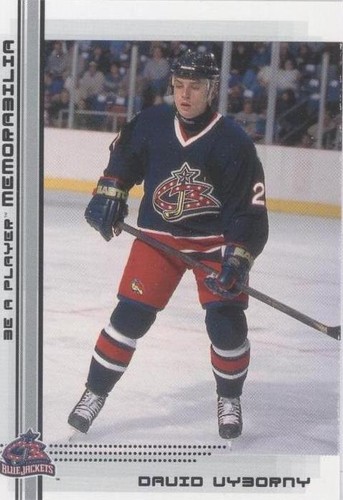 2000-01 In the Game Be A Player Memorabilia - David Vyborny #410
