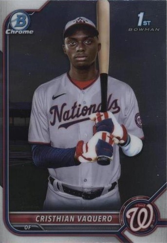 2022 Bowman Chrome - Alex De Jesus Cristhian Vaquero #BCP-164