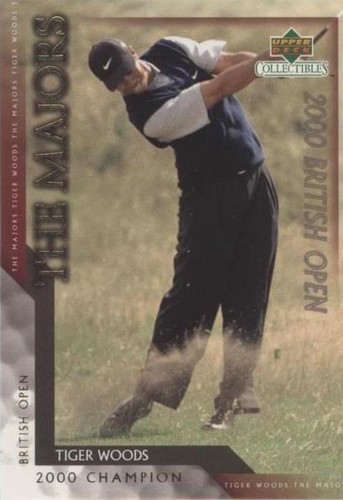 2002 Upper Deck Collectibles Tiger Woods: The Majors - Tiger Woods #TWM-22