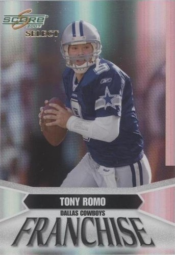 2007 Score Select Tony Romo #F-13