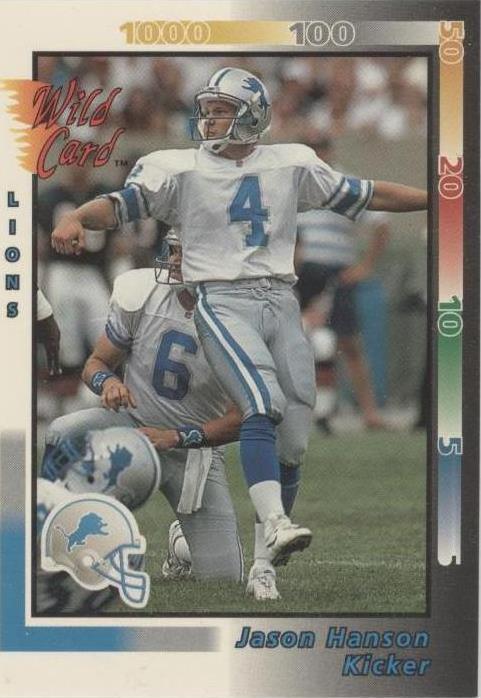 1992 Wild Card Jason Hanson #365