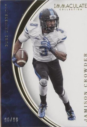 2016 Panini Immaculate Collection Collegiate Jamison Crowder #30