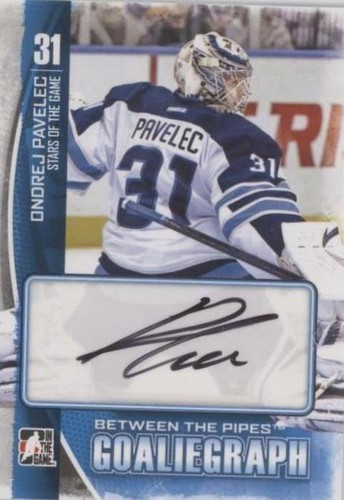 2013-14 In the Game Between the Pipes - Ondrej Pavelec #A-OP