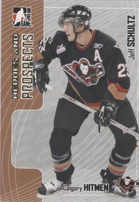 2005-06 In the Game Heroes and Prospects - Jeff Schultz #311