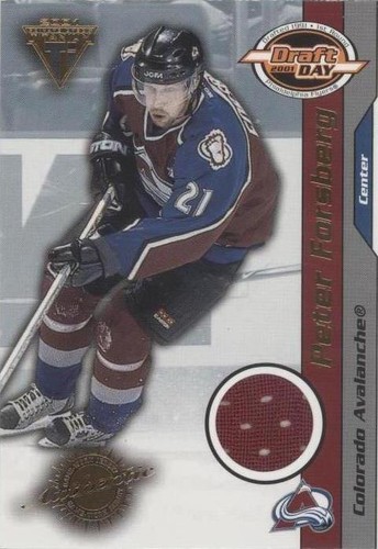 2000-01 Pacific Private Stock Titanium Draft Edition - Peter Forsberg #24