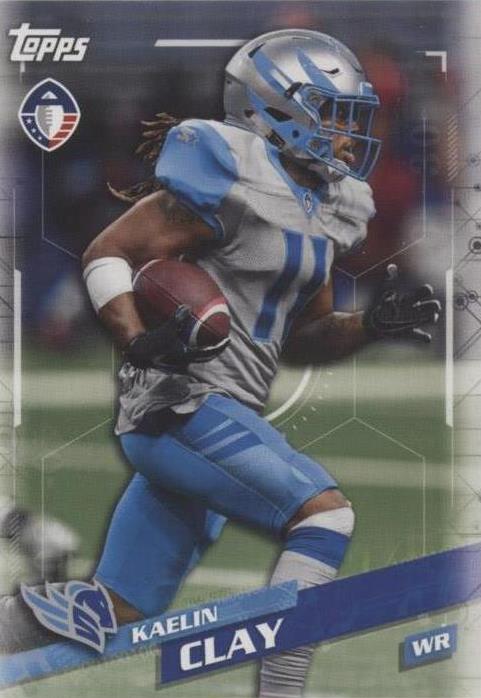 2019 Topps Alliance of American Football Kaelin Clay #167