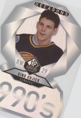 2020-21 Upper Deck SP Signature Edition Legends - Gino Odjick #DC-56