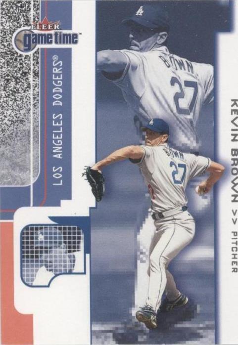 2001 Fleer Game Time - Kevin Brown #27