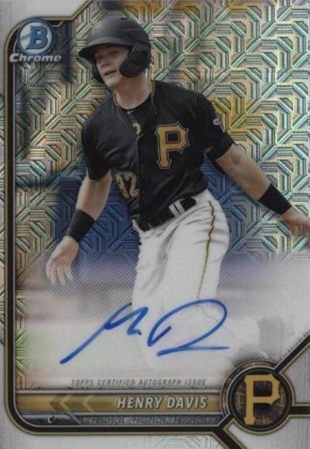 2022 Bowman - Henry Davis #BMA-HD