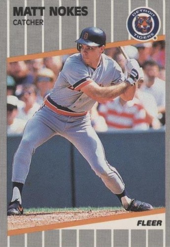 1989 Fleer - Matt Nokes #140