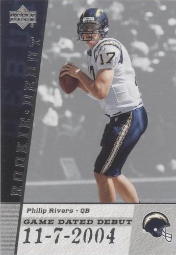 2006 Upper Deck Rookie Debut Philip Rivers #GDD-PR