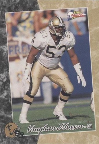 1993 Pacific Vaughan Johnson #167