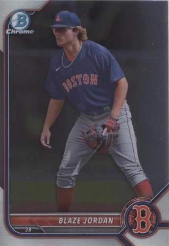 2022 Bowman Chrome - Blaze Jordan #BCP-243