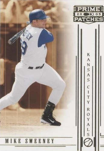 2005 Donruss Prime Patches - Mike Sweeney #39