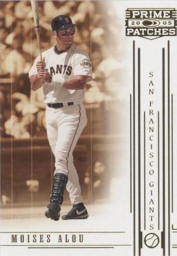 2005 Donruss Prime Patches - Moises Alou #64