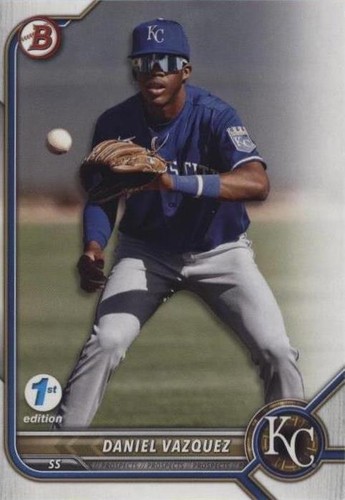 2022 Bowman Draft 1st Edition - Daniel Vazquez #BD-74