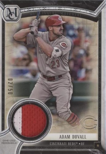 2018 Topps Museum Collection - Adam Duvall #MMR-AD