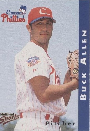 1998 Multi-Ad Sports Clearwater Phillies - Buck Allen #2