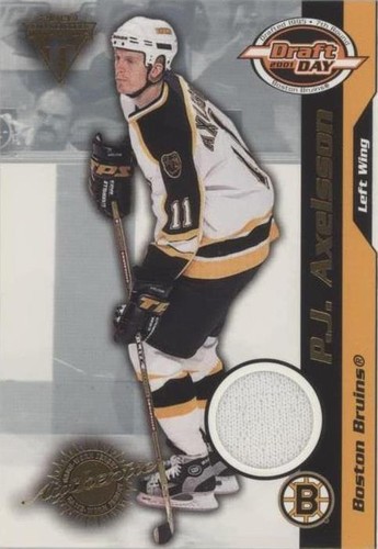 2000-01 Pacific Private Stock Titanium Draft Edition - P.J. Axelsson #3