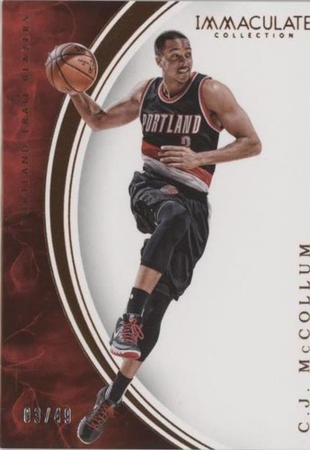 2015-16 Panini Immaculate Collection - C.J. McCollum #91