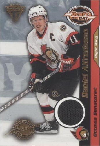 2000-01 Pacific Private Stock Titanium Draft Edition - Daniel Alfredsson #70
