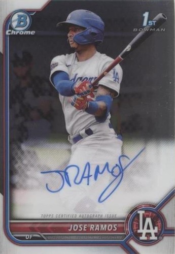 2022 Bowman - Jose Ramos #CPA-JRS