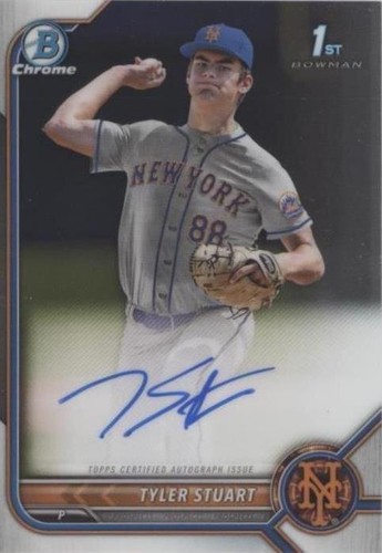 2022 Bowman Draft - Tyler Stuart #CDA-TST