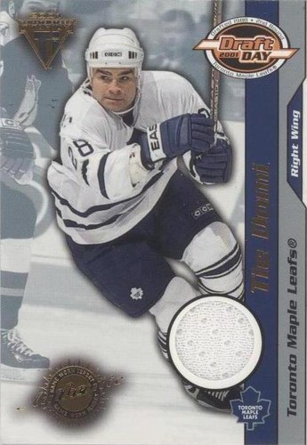 2000-01 Pacific Private Stock Titanium Draft Edition - Tie Domi #95