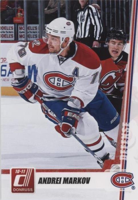2010-11 Donruss - Andrei Markov #23