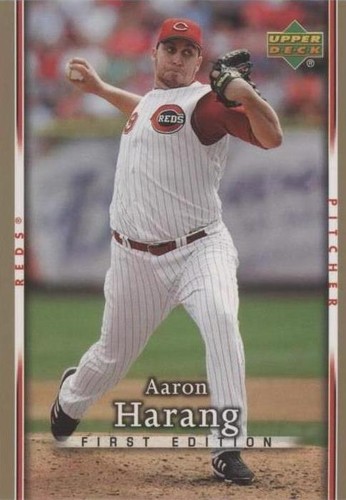 2007 Upper Deck First Edition - Aaron Harang #198