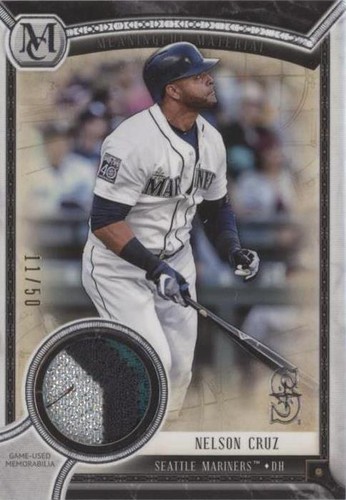 2018 Topps Museum Collection - Nelson Cruz #MMR-NCR