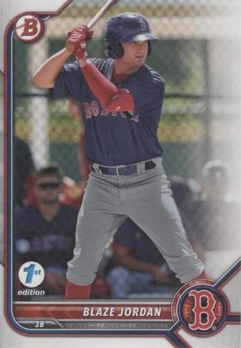 2022 Bowman 1st Edition - Blaze Jordan #BPPF-58