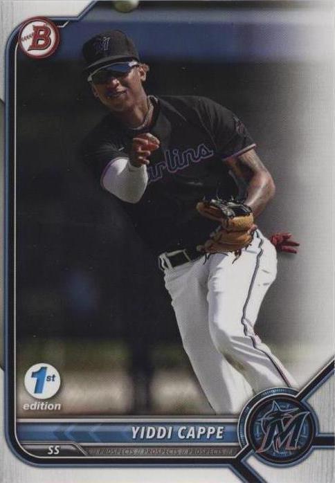 2022 Bowman Draft 1st Edition - Yiddi Cappe #BD-96