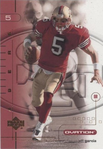 2001 Upper Deck Ovation Jeff Garcia #77
